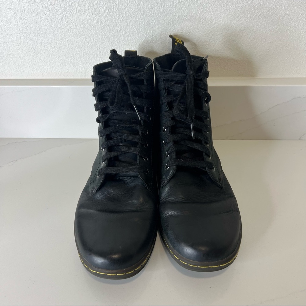 Dr. Martens Black Leather Boots - Picture 8 of 14